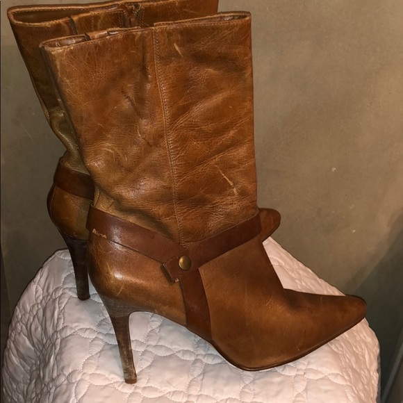 Tan Ankle Boots - Picture 5 of 5